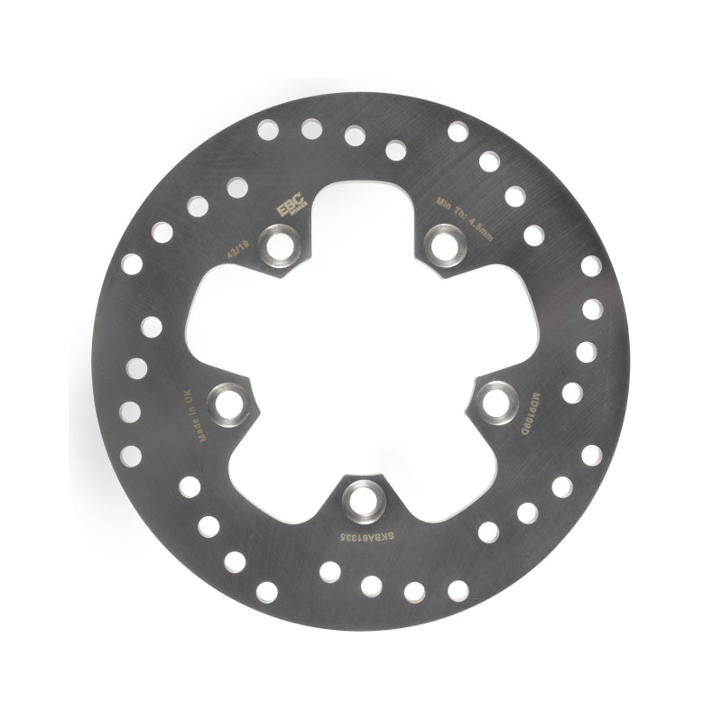 EBC 07-16 Suzuki AN 400 Burgman Rear Left Standard Rotor — MD9109D