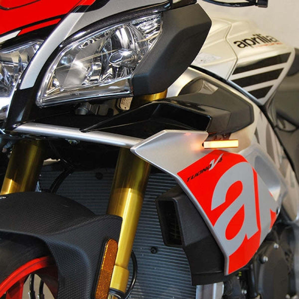 New Rage Cycles 15-19 Aprilia Tuono 1100 V4 Front Turn Signals — TUONO-FB