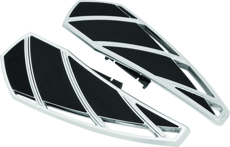 Kuryakyn Phantom Floorboards 18 and Up H-D Softails Chrome
