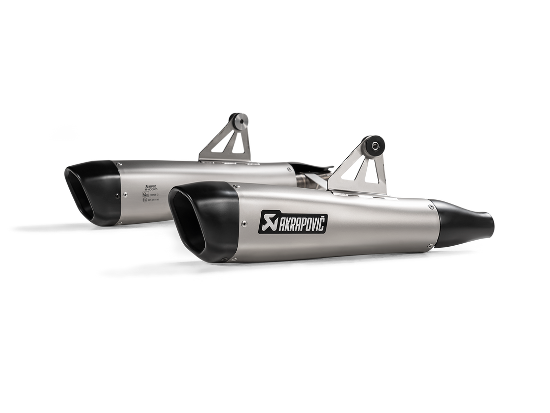 Akrapovic Slip-On Exhaust Triumph Bonneville T100 / T120