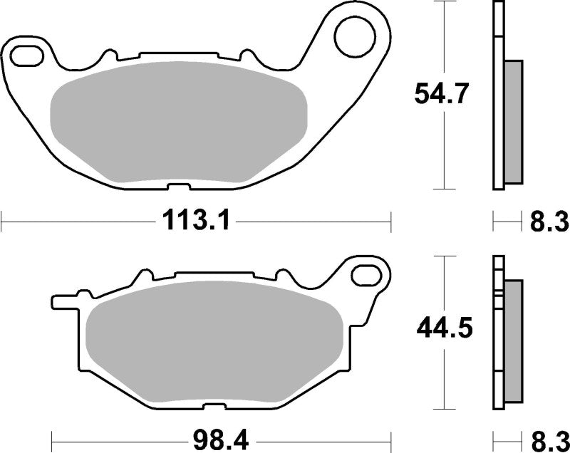 Brembo Brake Pads (07YA52SA)