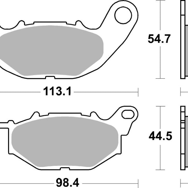 Brembo Brake Pads (07YA52SR)