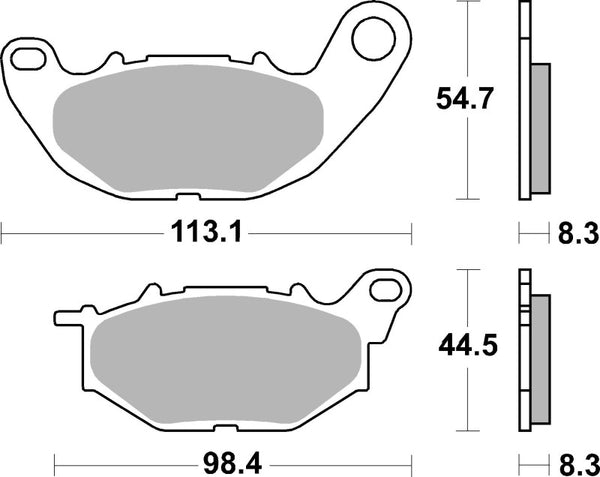 Brembo Brake Pads (07YA52SA)