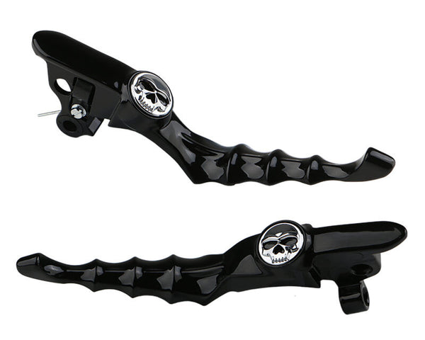 Kuryakyn Zombie Levers 21-23 and select 24-25 Touring Gloss Black