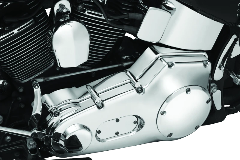 Kuryakyn Cast Inner Primary Cover 00-06 Softail Models Chrome