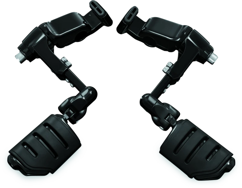 Kuryakyn Ergo III Adjustable Mounts With Trident Dually ISO Pegs