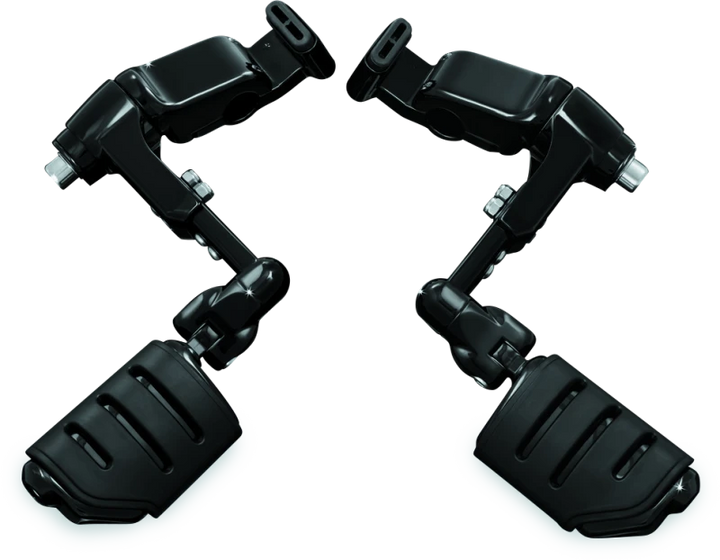 Kuryakyn Ergo III Adjustable Mounts With Trident Dually ISO Pegs