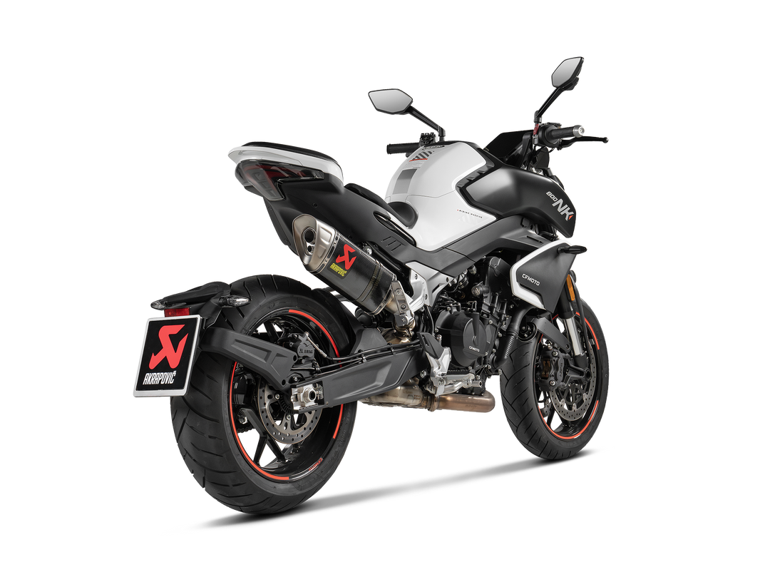 Akrapovic Slip-On Exhaust CFMOTO 800NK 2023-2026