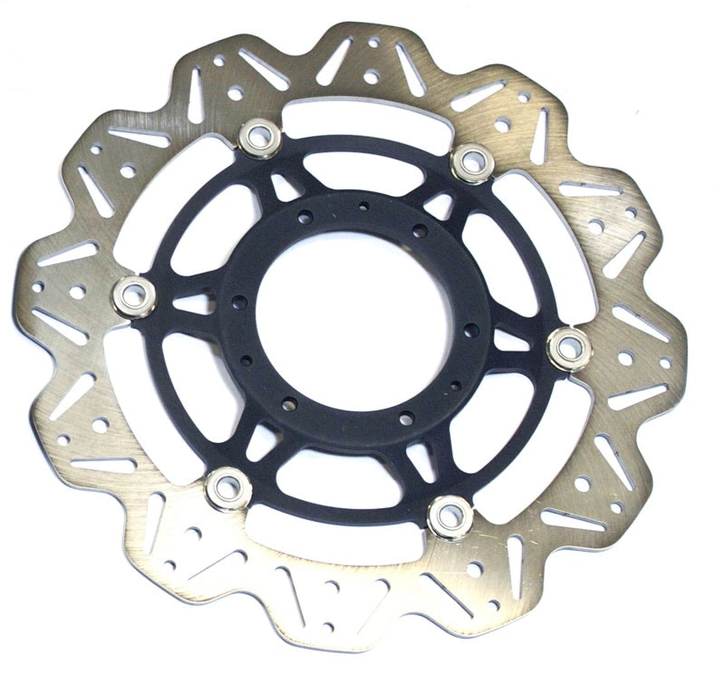 EBC 08-15 Honda CBR 1000 RR Front Left/Right Vee Floating Black Rotor — VR1171BLK