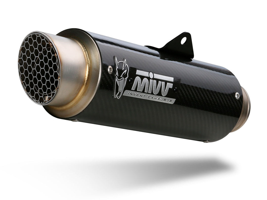 MIVV GPpro Carbon Slip-On Exhaust (D.030.L2P) for 2014-2016 Ducati Monster 1200/S
