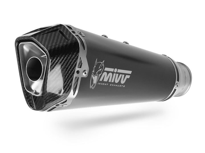 MIVV Delta Race Black Slip-On Exhaust (D.034.LDRB)