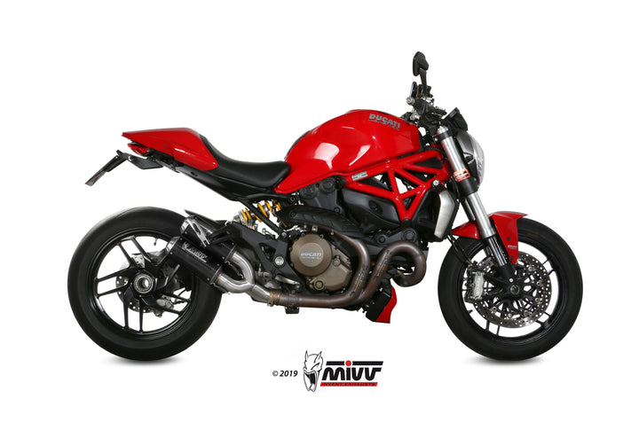 MIVV MK3 Carbon Slip-On Exhaust (D.040.SM3C) for 2014-2016 Ducati Monster 1200/S