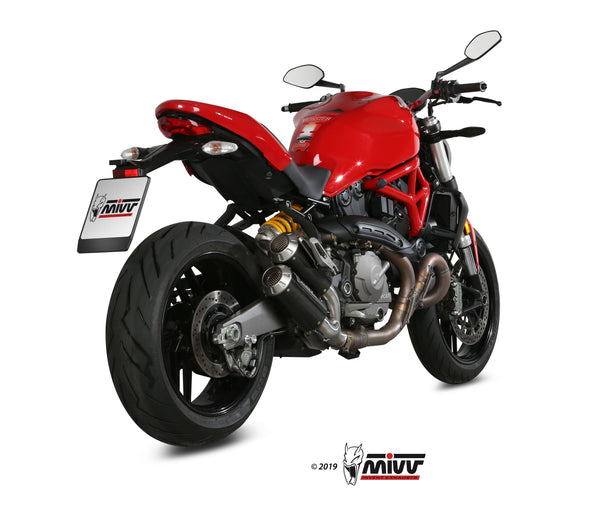 MIVV MK3 Carbon Slip-On Exhaust (D.042.SM3C)