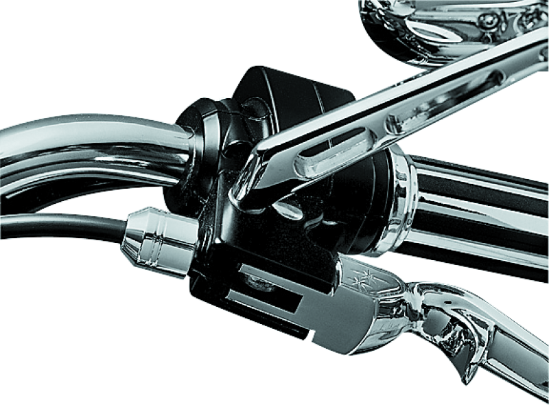 Kuryakyn Clutch Cable Ferrule &amp; Banjo Bolt Cover Kit Chrome