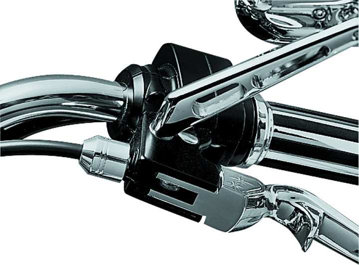 Kuryakyn Clutch Cable Ferrule &amp; Banjo Bolt Cover Kit Chrome