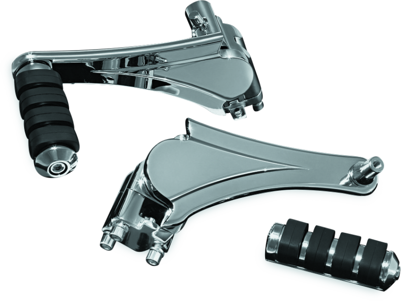 Kuryakyn Adjustable Passenger Pegs With ISO Small Pegs