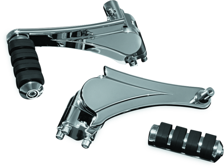 Kuryakyn Adjustable Passenger Pegs With ISO Small Pegs