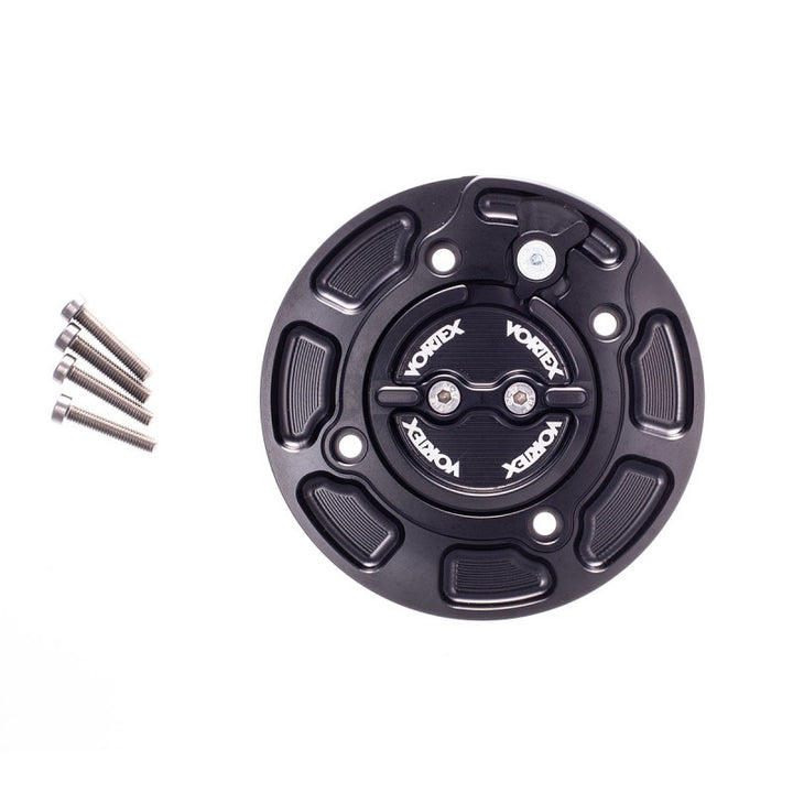 Vortex V3 Fuel Cap Kawasaki — Black (GC440K)