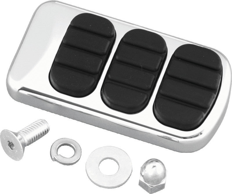 Kuryakyn ISO Standard Brake Pedal Pad Chrome (8027)