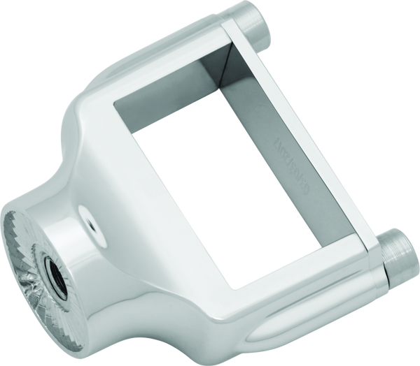 Kuryakyn Side Mount License Plate Holder Clamp 86-22 XL Models Chrome