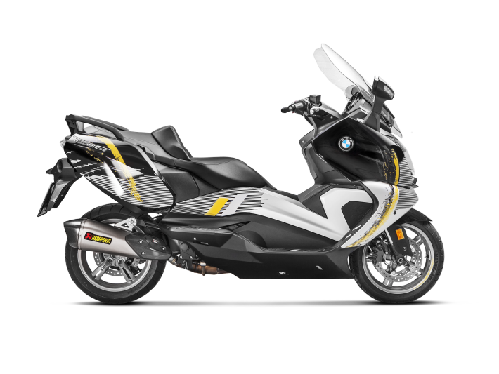 Akrapovic Slip-On Exhaust BMW C650GT 2016-2020