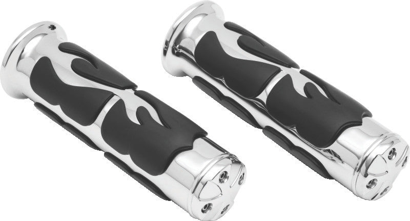 Kuryakyn ISO Flame Grips Metric Universal 1 inch