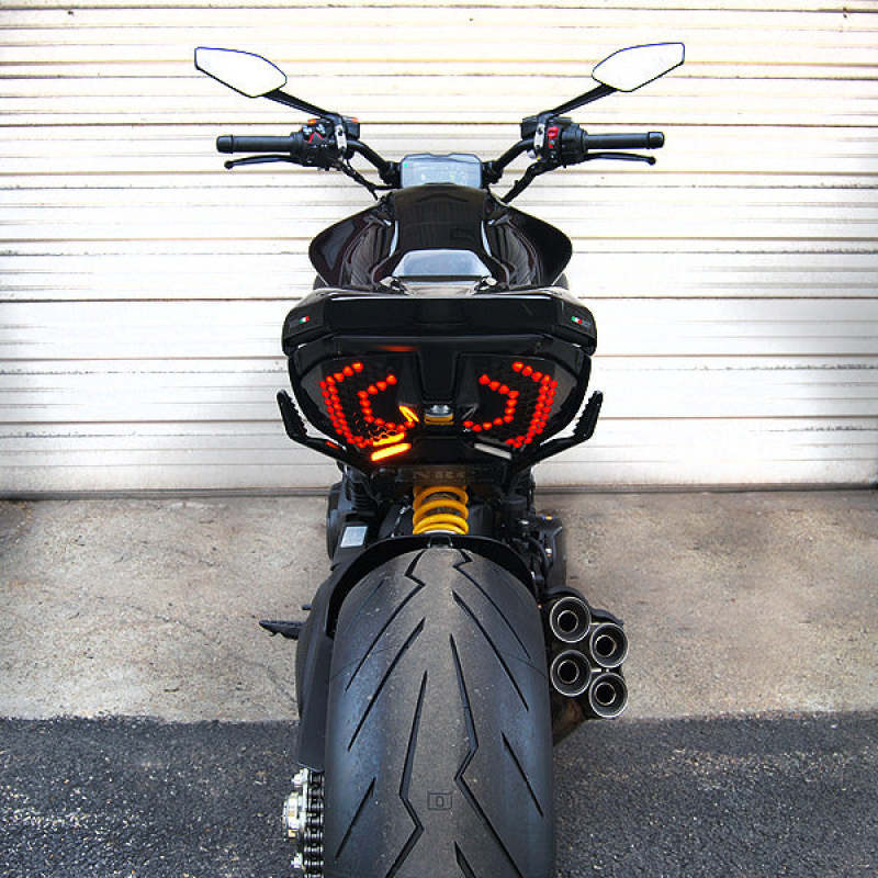 New Rage Cycles 23+ Ducati Diavel V4 Fender Eliminator Kit — DV4-FE