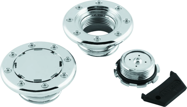 Kuryakyn Flush Mount Gas Caps Non-Vented