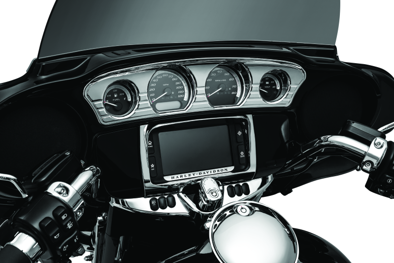 Kuryakyn Tri-Line Gauge Trims 14-Up Touring Models