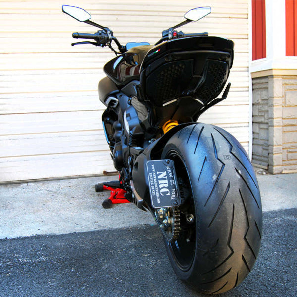 New Rage Cycles 23+ Ducati Diavel V4 Side Mount License Plate — DV4-SIDE