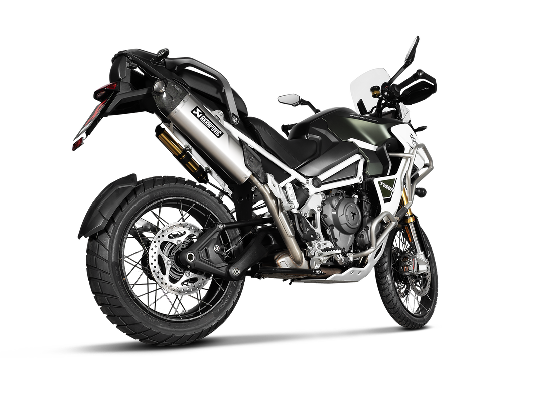Akrapovic Slip-On Exhaust Triumph Tiger 1200 GT / Rally 2022-2024