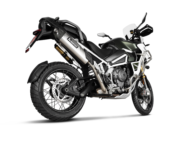 Akrapovic Slip-On Exhaust Triumph Tiger 1200 GT / Rally 2022-2024