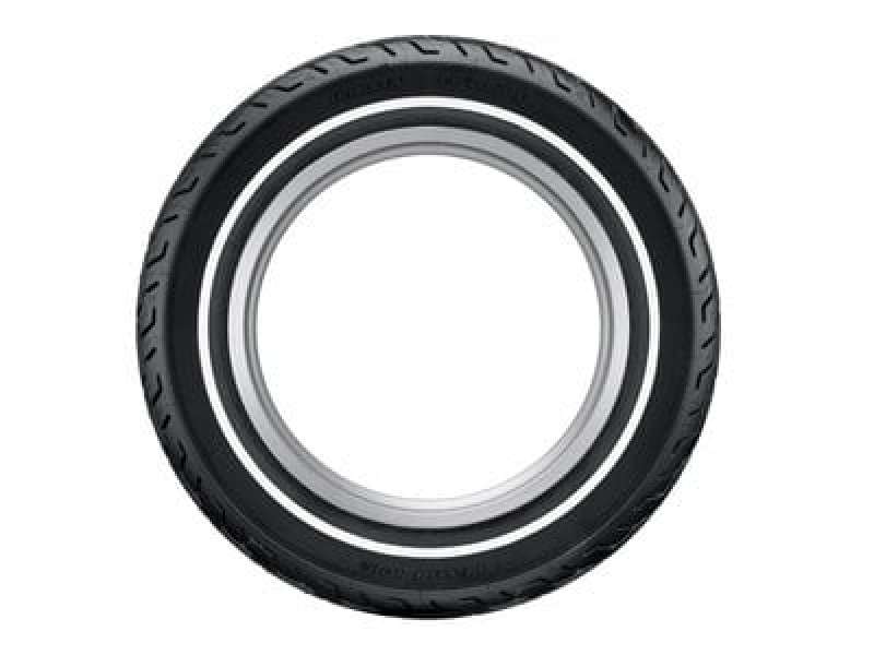 Dunlop D402 Narrow Whitewall — MT90B16 Rear