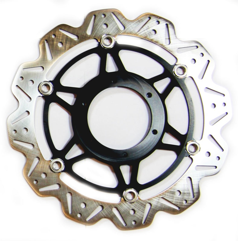 EBC 00-01 Honda CBR 900 RR Fireblade 929 (929cc Model) Front Left/Right Vee Floating Black Rotor — VR1137BLK
