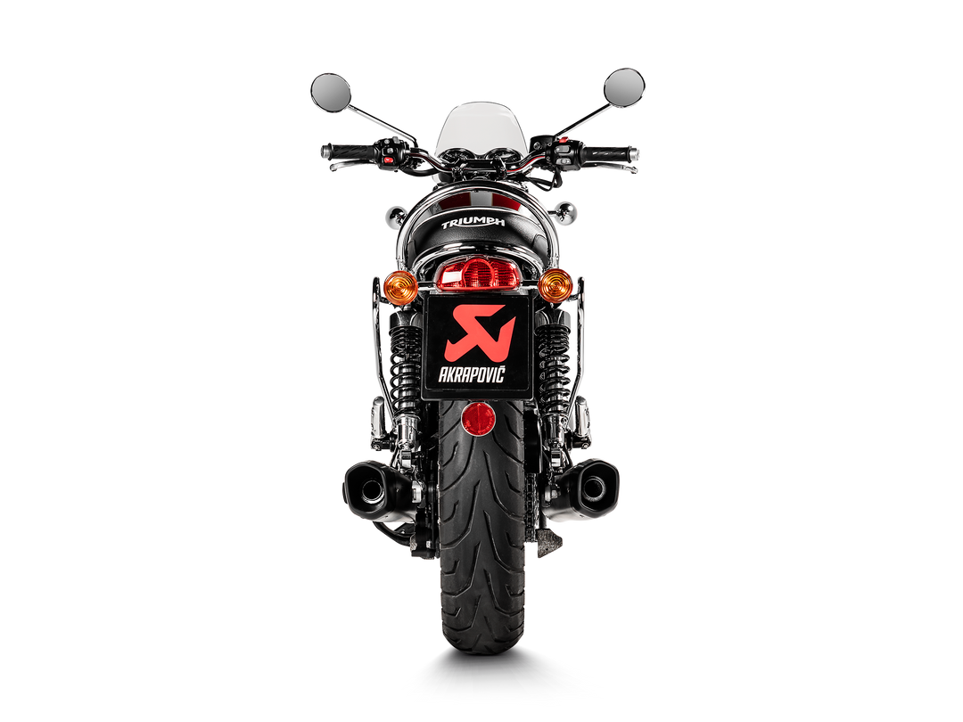 Akrapovic Slip-On Exhaust Triumph Bonneville T100 / T120