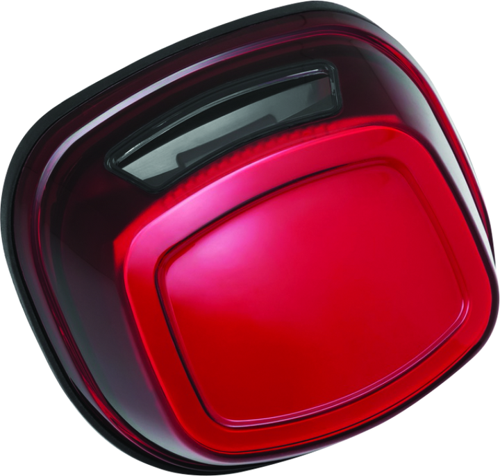 Kuryakyn Tracer LED Tail Light Red Lens With License Light