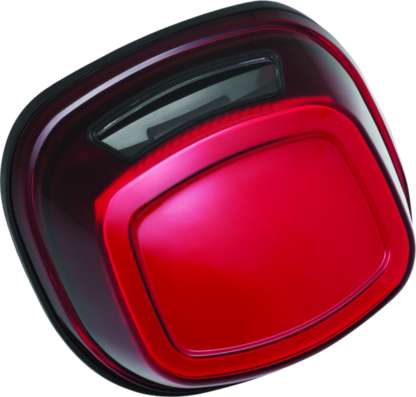 Kuryakyn Tracer LED Tail Light Red Lens With License Light