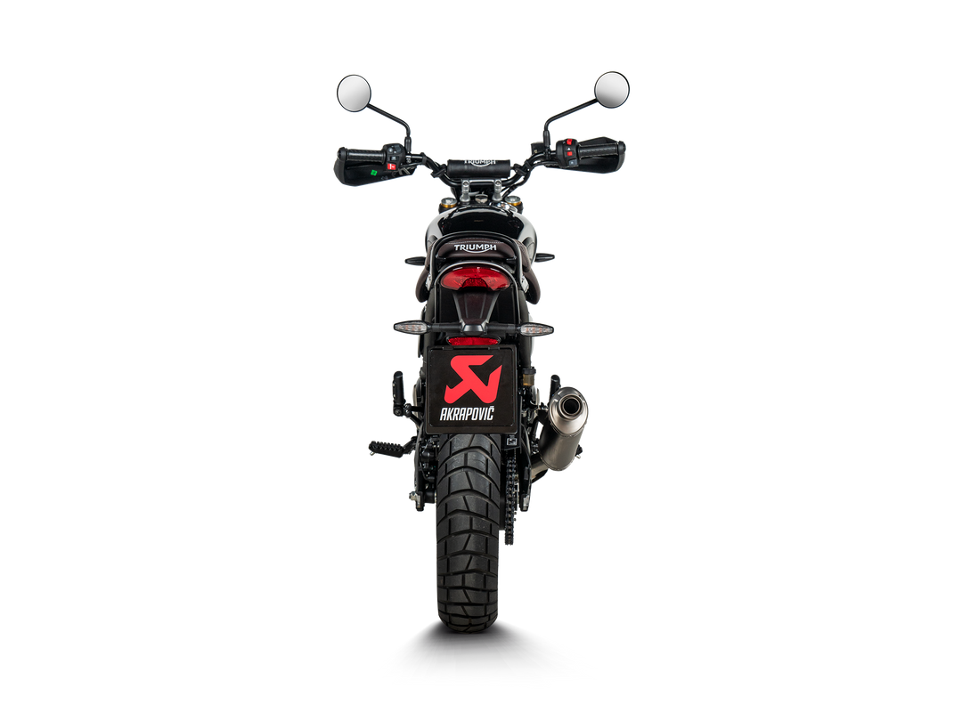 Akrapovic Slip-On Exhaust Triumph Speed 400 / Scrambler 400 X 2024-2026