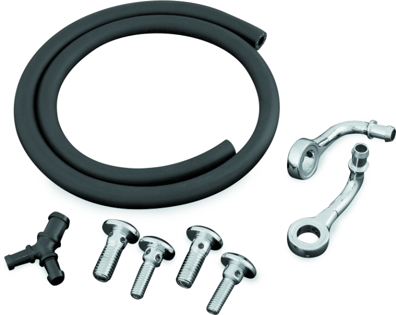 Kuryakyn Bluegrass Breather Kits 93-06 with CV Carb, 01-17 Delphi (ex. 08-17 Touring)