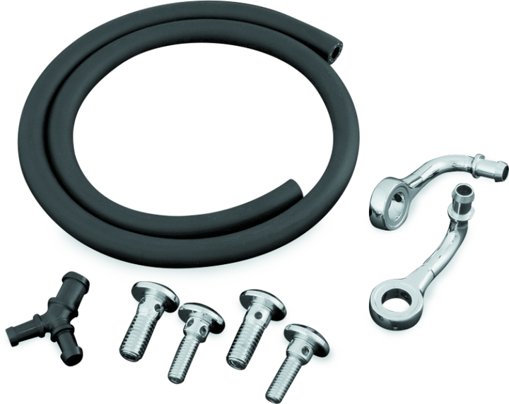 Kuryakyn Bluegrass Breather Kits 93-06 with CV Carb, 01-17 Delphi (ex. 08-17 Touring)