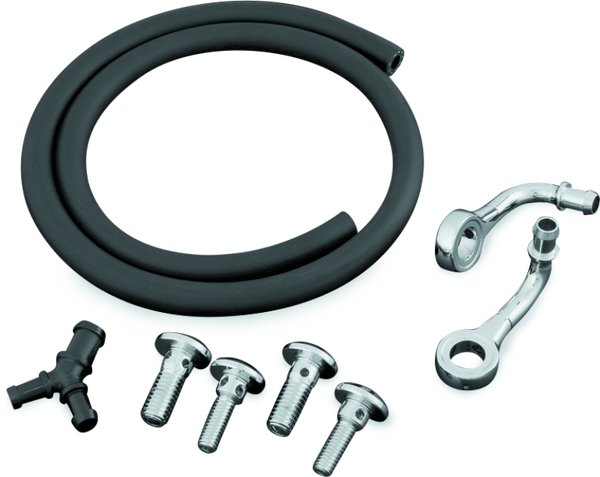 Kuryakyn Bluegrass Breather Kits 93-06 with CV Carb, 01-17 Delphi (ex. 08-17 Touring)