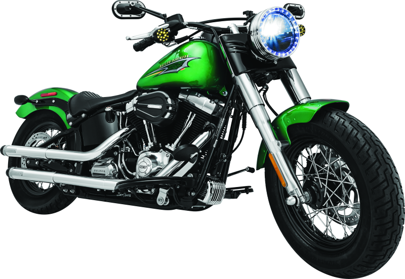 Kuryakyn Heavy Industry Mirrors Satin Black &amp; Chrome