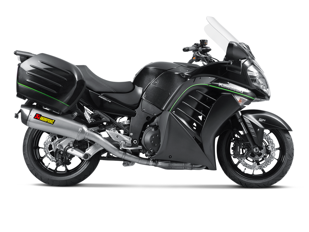 Akrapovic Slip-On Exhaust Kawasaki Concours 14 2008-2017