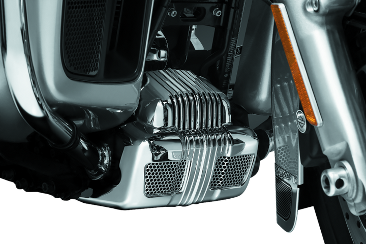 Kuryakyn Coolant Pump Cover 14-16 Ultra Touring Models Chrome