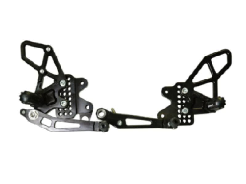Vortex 09-16 Suzuki GSX-R1000 Rear Set — Black (RS572K)