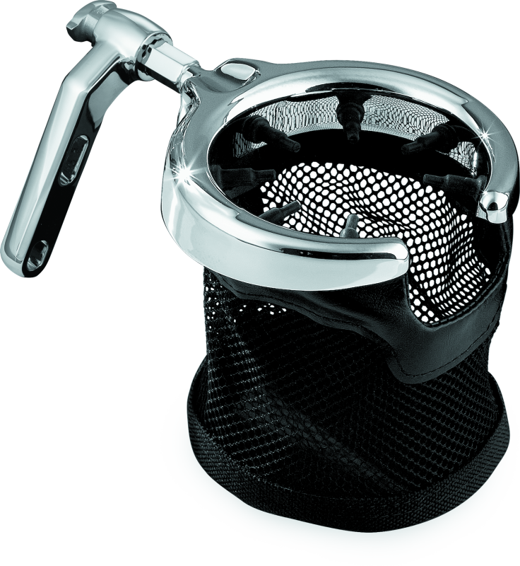 Kuryakyn Mesh Basket Universal Drink Holders Perch Mount
