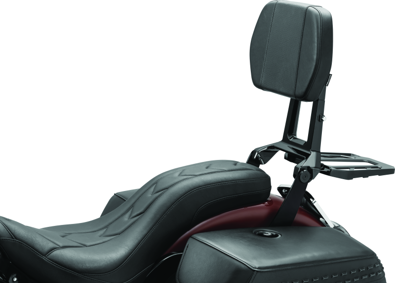 Kuryakyn Neo Driver &amp; Passenger Backrest Black