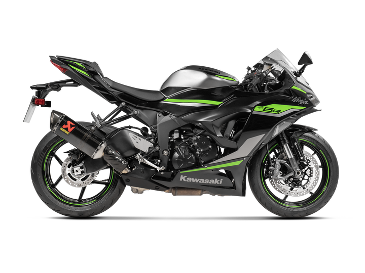 Akrapovic Homologated Slip-On Exhaust Kawasaki ZX6R / ZX636 2009-2026
