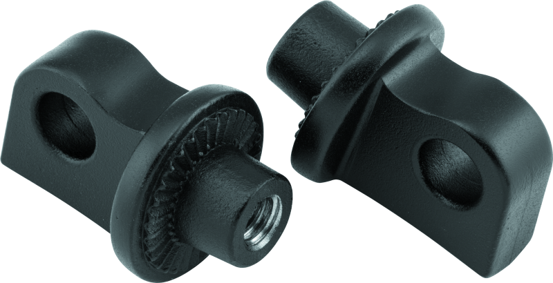 Kuryakyn Splined Peg Adapter Satin Black