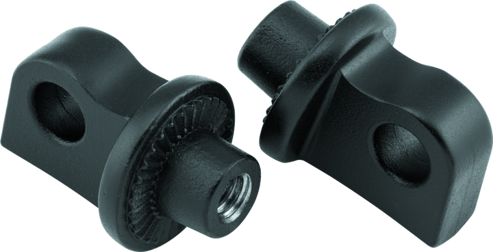Kuryakyn Splined Peg Adapter Satin Black